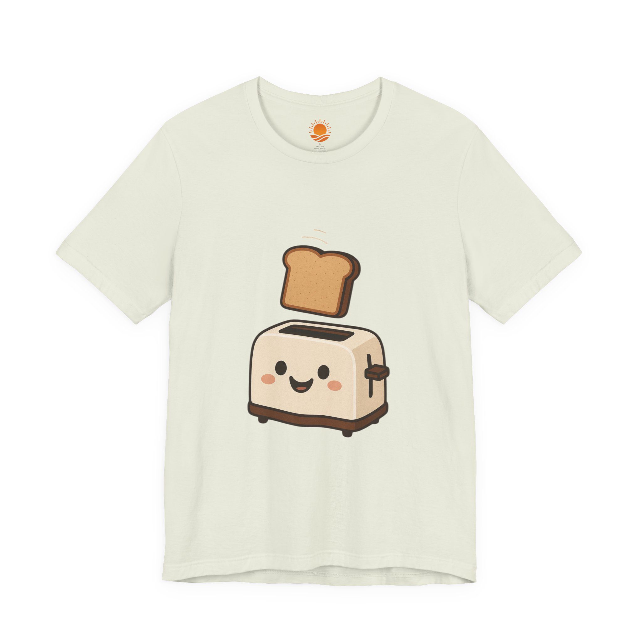 Kawaii Smiling Toaster T‑Shirt — Cute Toast Cartoon Tee - Image 17
