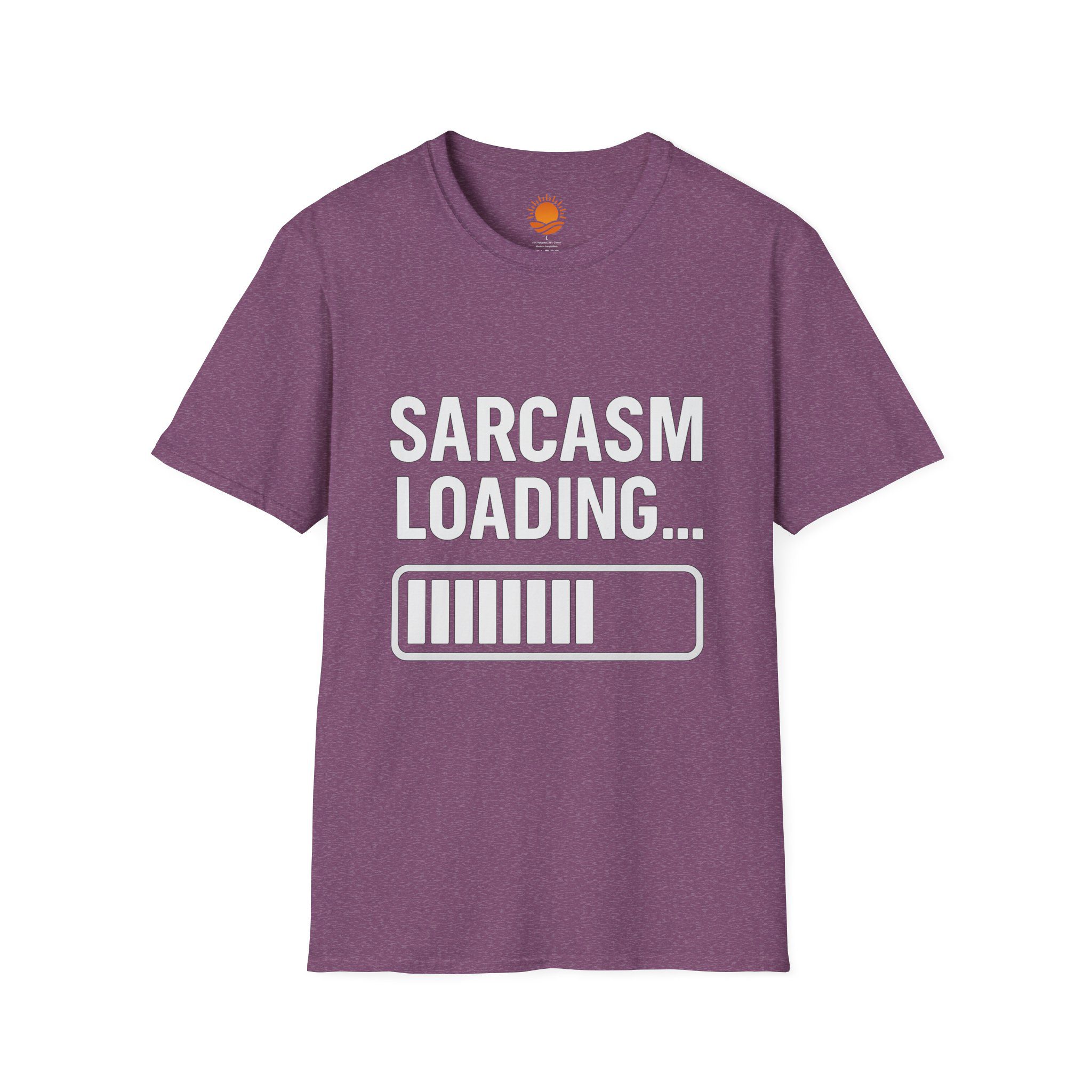 Sarcasm Loading T-Shirt — Funny Graphic Tee with Progress Bar - Image 21