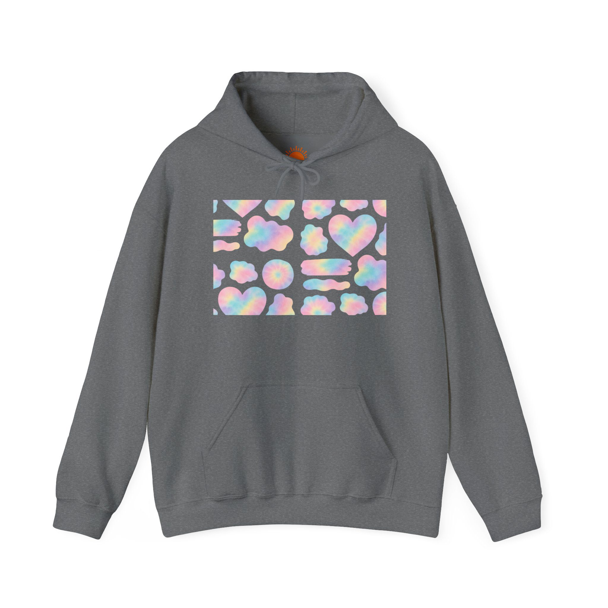 Pastel Tye-Dye Patches Hoodie - Image 17