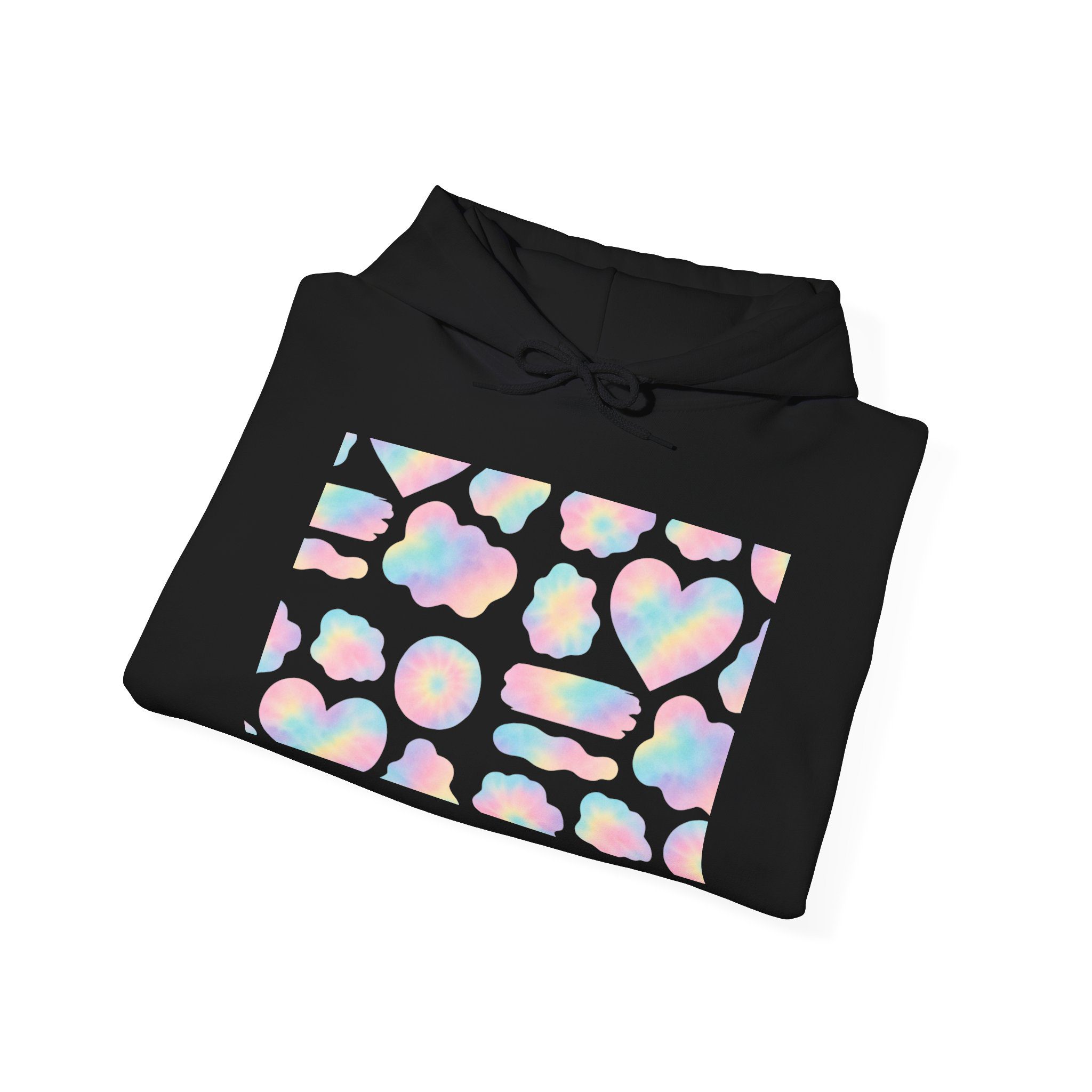 Pastel Tye-Dye Patches Hoodie - Image 16