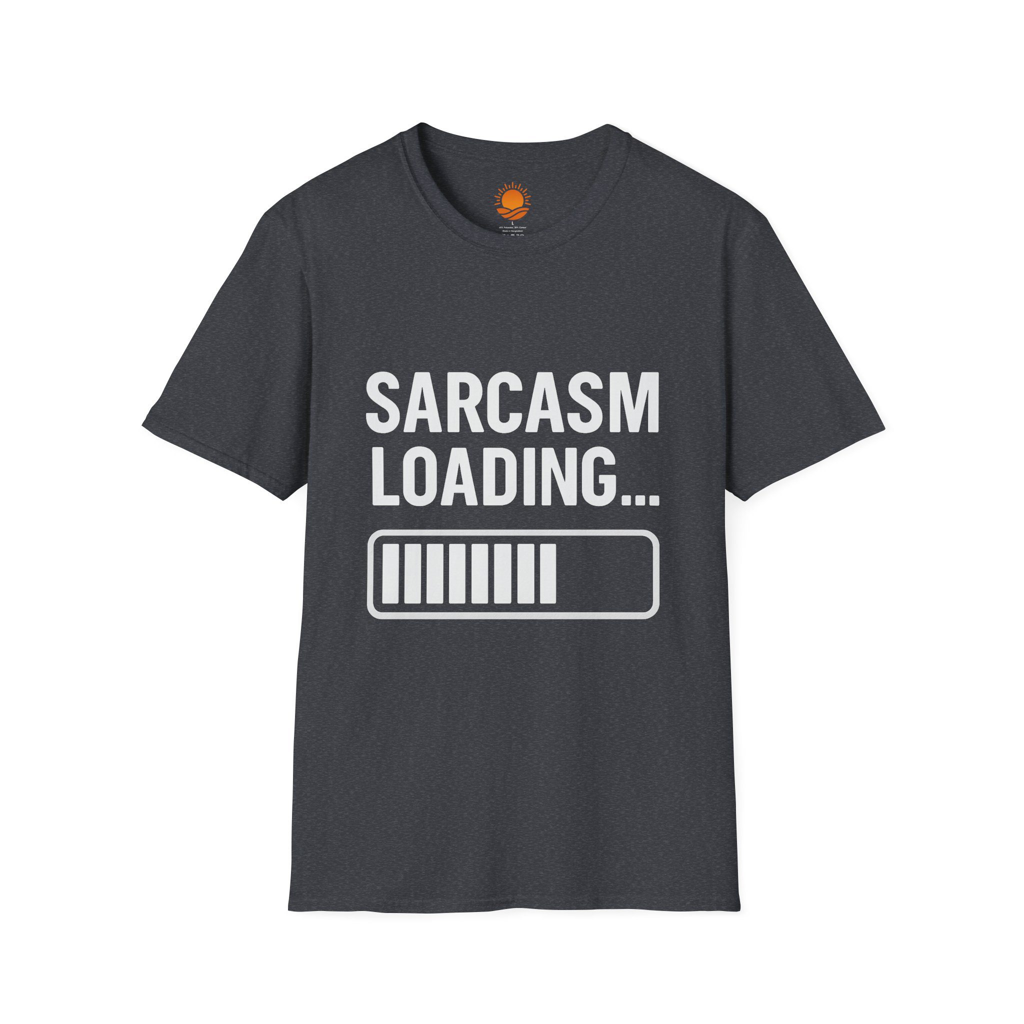 Sarcasm Loading T-Shirt — Funny Graphic Tee with Progress Bar - Image 17