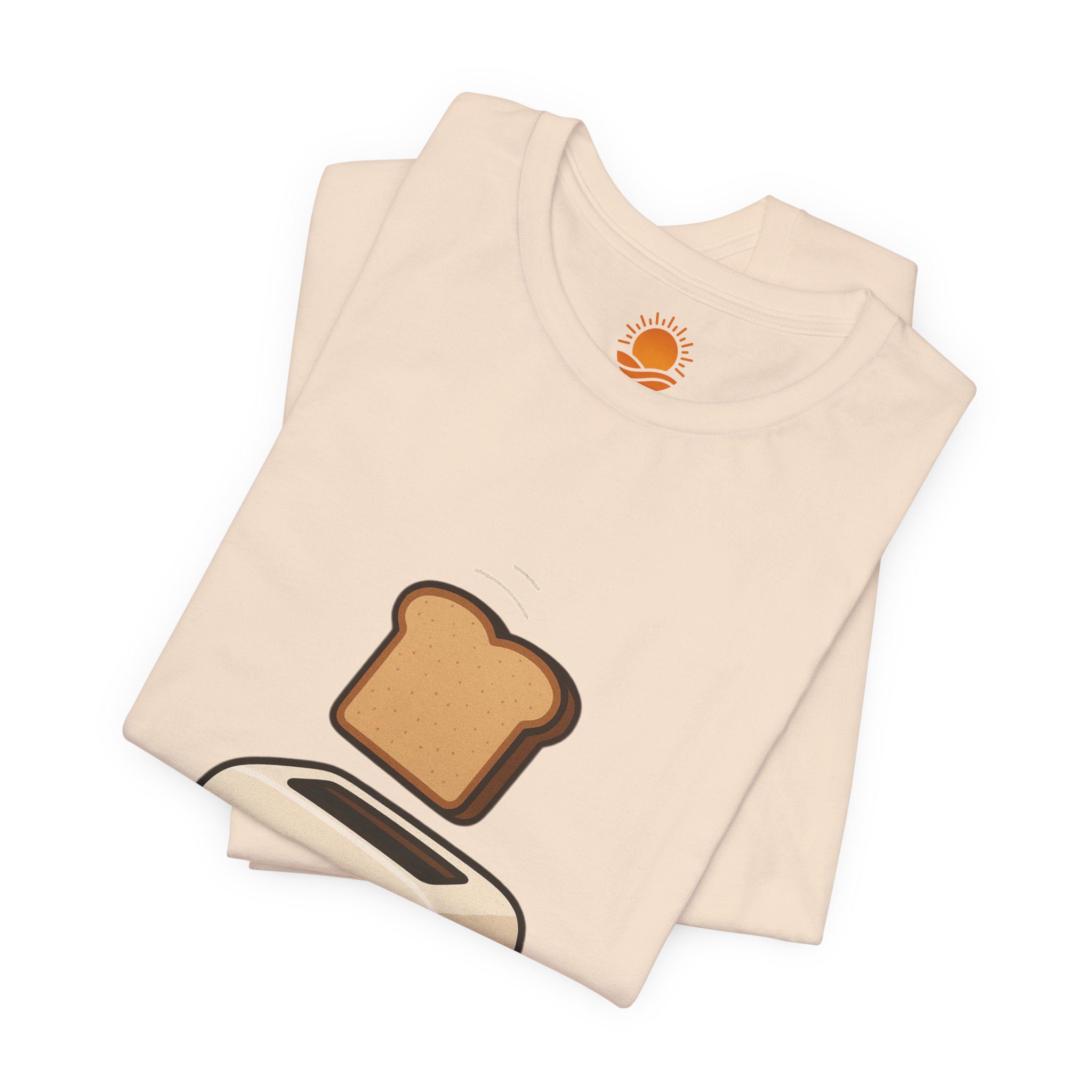 Kawaii Smiling Toaster T‑Shirt — Cute Toast Cartoon Tee - Image 3