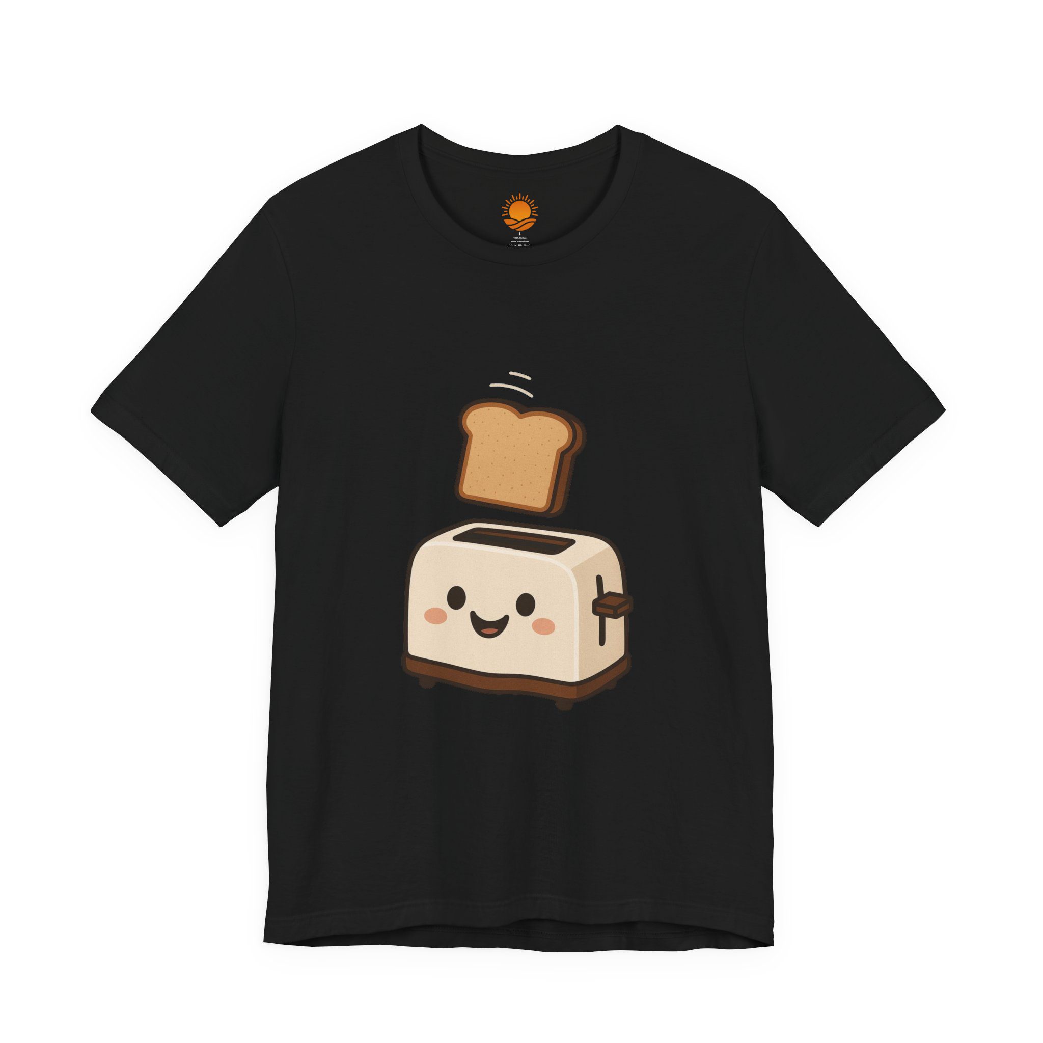 Kawaii Smiling Toaster T‑Shirt — Cute Toast Cartoon Tee - Image 13