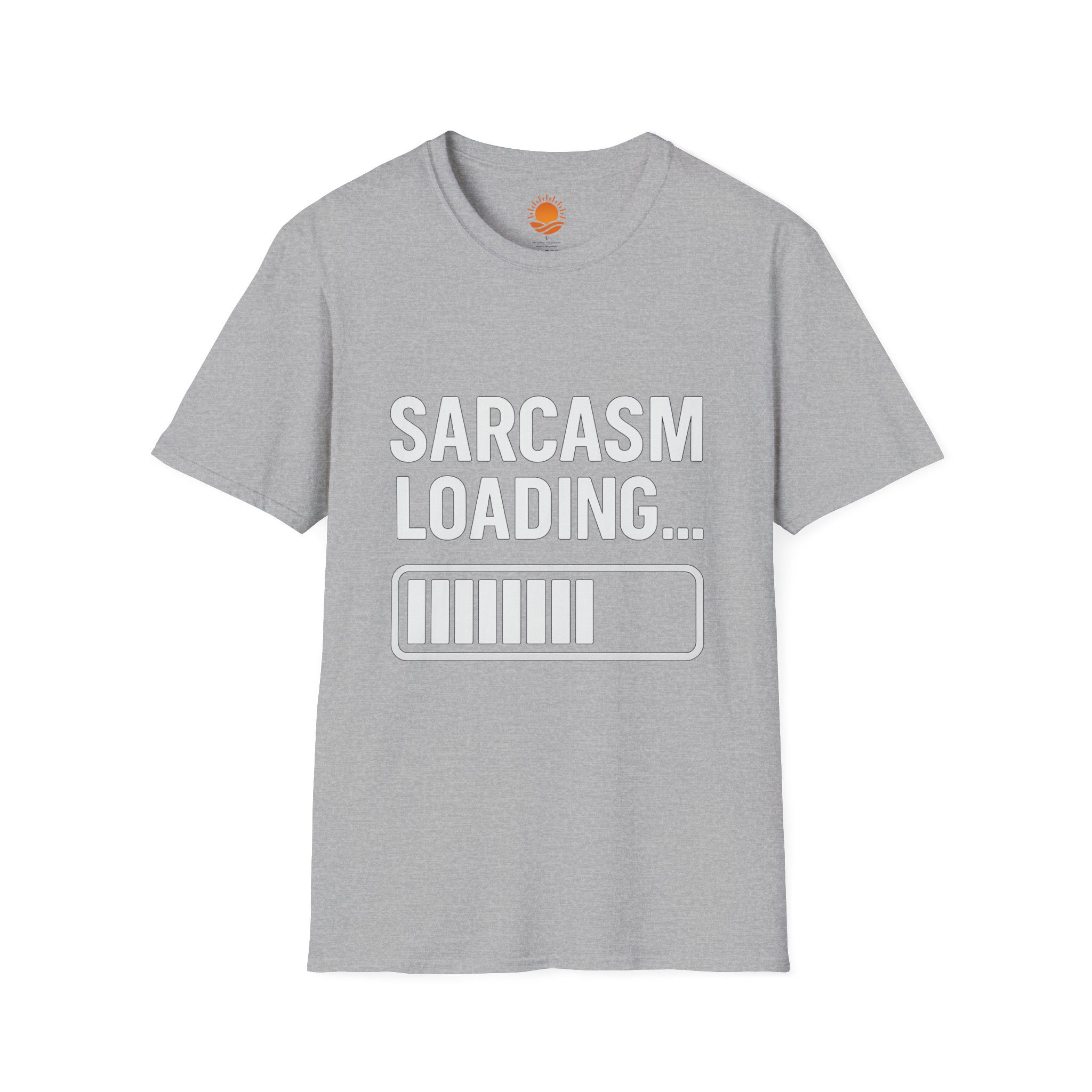 Sarcasm Loading T-Shirt — Funny Graphic Tee with Progress Bar - Image 13
