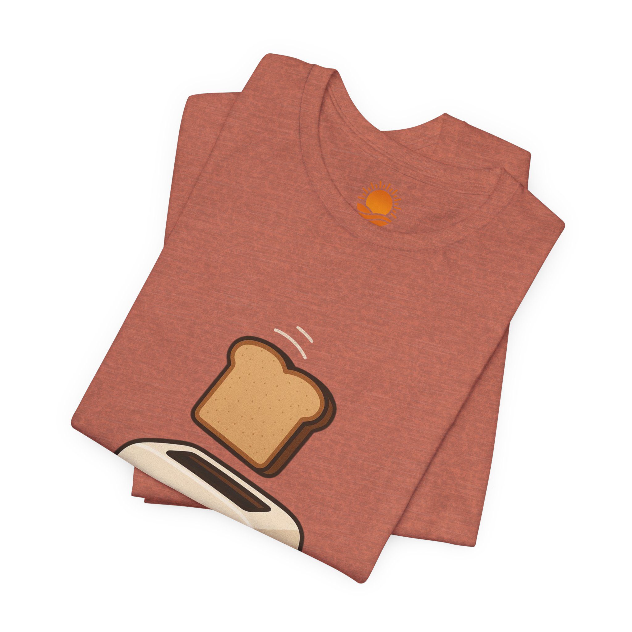 Kawaii Smiling Toaster T‑Shirt — Cute Toast Cartoon Tee - Image 11