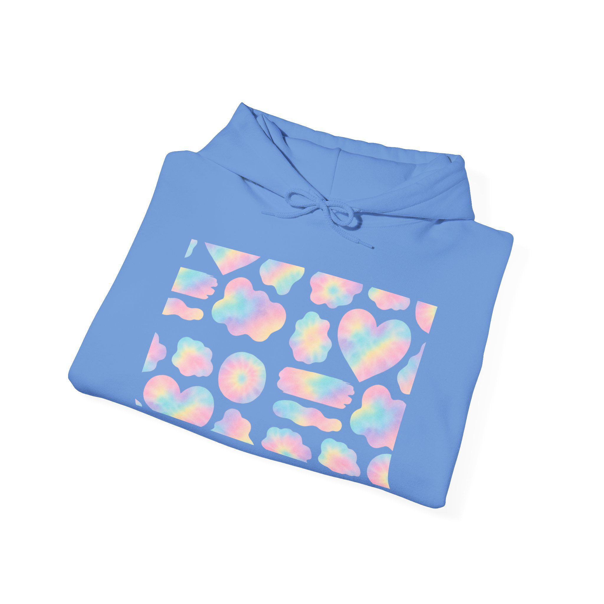 Pastel Tye-Dye Patches Hoodie - Image 24
